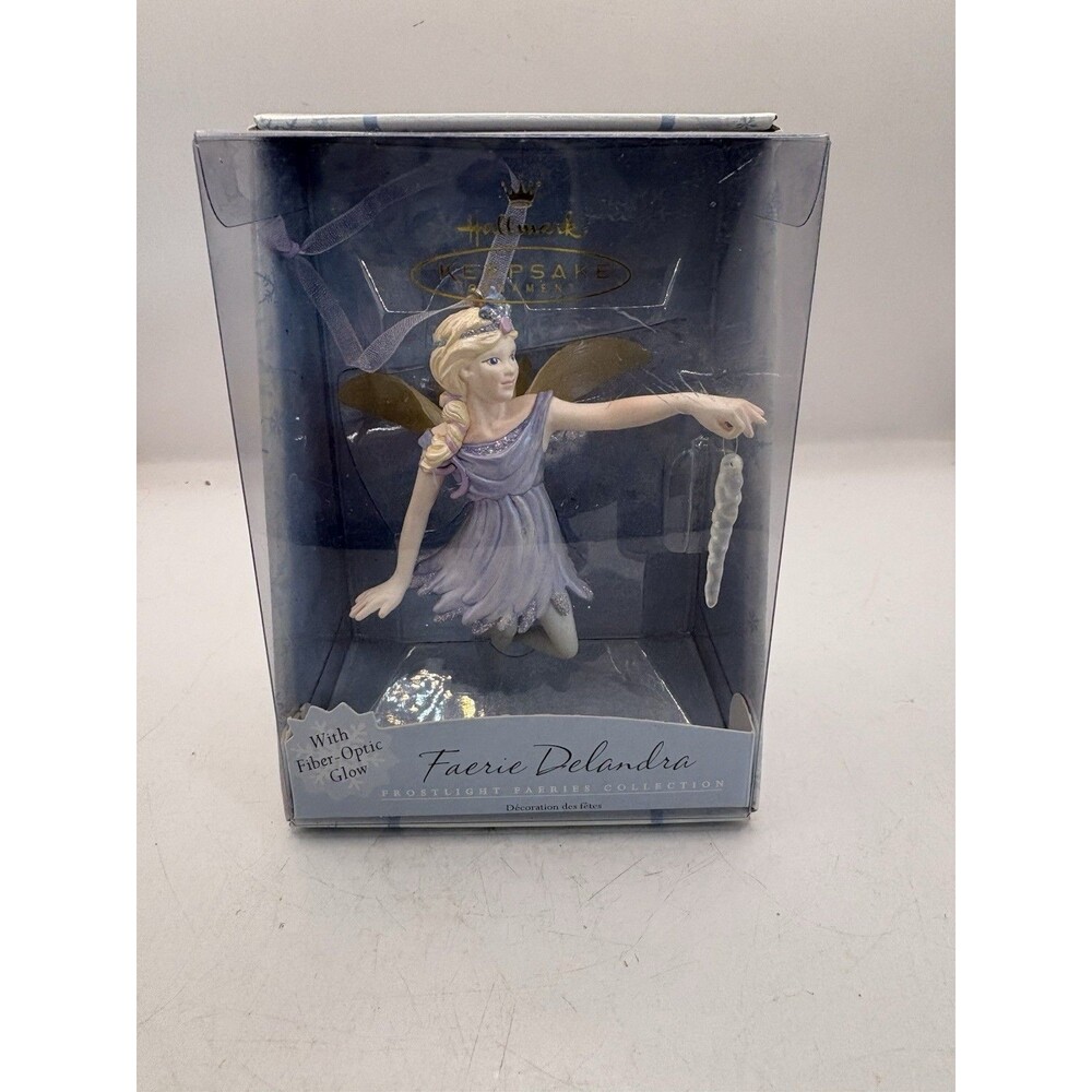 Hallmark Keepsake Ornament Frostlight Faerie Brilliana Fiber Optic Glow In Box